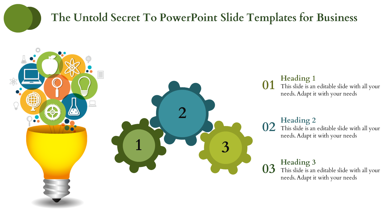 PowerPoint slide templates for business